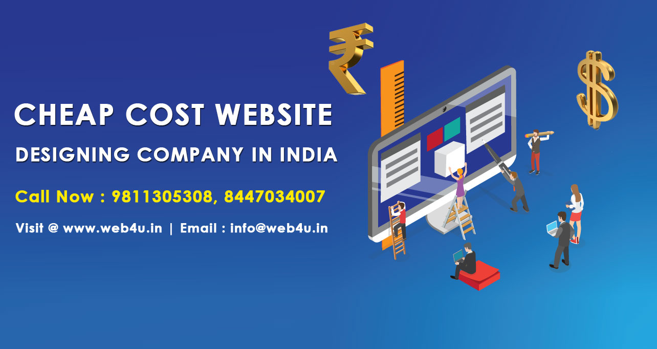 Cheap Cost Website Design Company in India