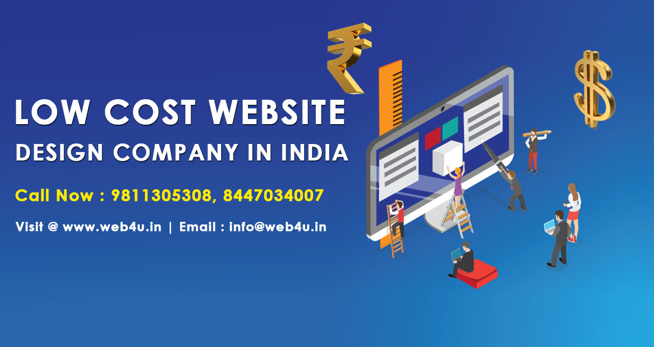 Low Cost Website Design Company in India